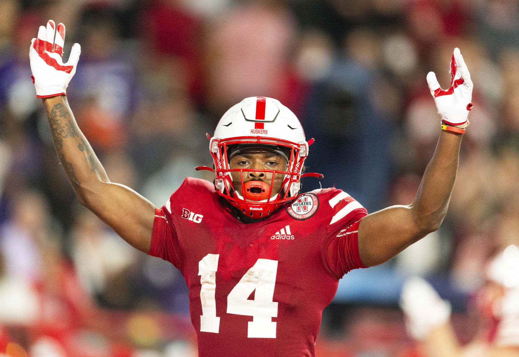 Northwestern vs. Nebraska, 10.2